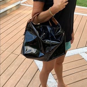 Furla Patten Leather Black Bag
